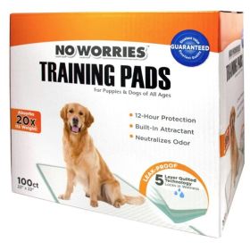 Four Paws No Worries Training Pads - 100 count