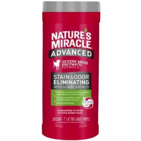 Pioneer Pet Nature's Miracle Advanced Stain and Odor Eliminating Wipes 30 count