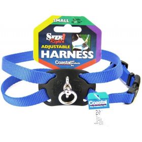 Coastal Pet Size Right Nylon Adjustable Harness - Blue - Small