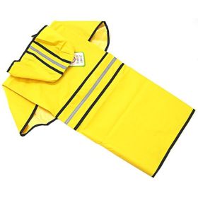 Fashion Pet Rainy Day Dog Slicker - Yellow - XX-Large