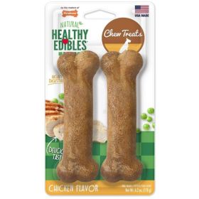 Nylabone Healthy Edibles Wholesome Dog Chews - Chicken Flavor - Wolf