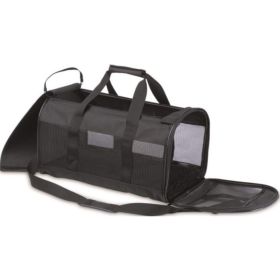 Petmate Soft Sided Kennel Cab Pet Carrier - Black - Medium - (Up to 10 lbs)