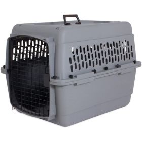 Aspen Pet Traditional Pet Kennel - Gray - Dogs 20-30 lbs