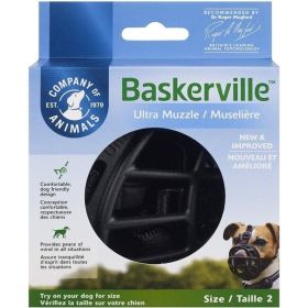 Baskerville Ultra Muzzle for Dogs - Size 2 - Dogs 12-25 lbs