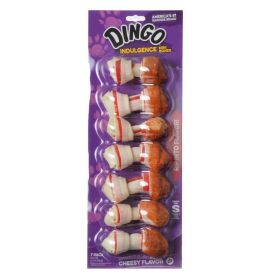 Dingo Indulgence Cheese Flavor Meat & Rawhide Chews