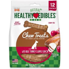 Nylabone Healthy Edibles Flavor Combos Treats Petite - 12 Pack