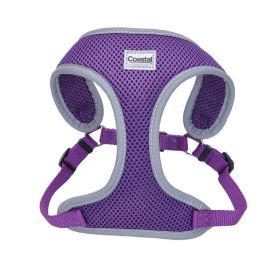 Coastal Pet Comfort Soft Reflective Wrap Adjustable Dog Harness - Purple - SM