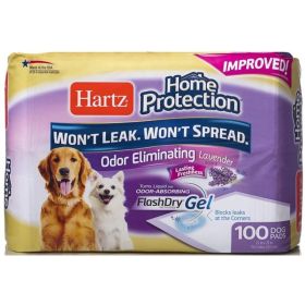 Hartz Home Protection Lavender Scent Odor Eliminating Dog Pads - Regular