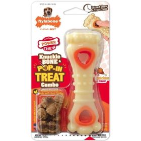 Nylabone Power Chew Knuckle Bone Chicken Flavor Wolf - 1 count