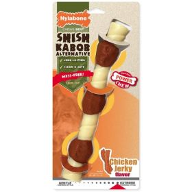 Nylabone Mess Free Nylon Chew Toy Chicken Jerky Flavor Souper - 1 count